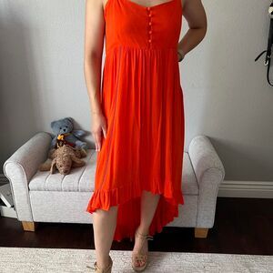 Bb-Dakota Steve Madden Women's Orange and Red Dress Size M
